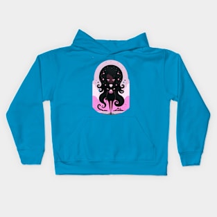 Pink Goth on Vacation Kids Hoodie